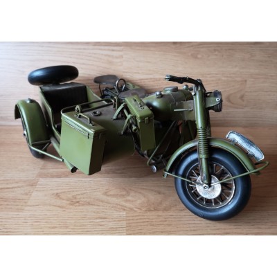 Vintage leger zijspan Vintage leger zijspan
